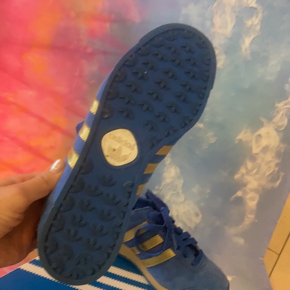 Adidas Samoa BLUE/GOLDMT/OWHITE Men's 7 - Picture 4 of 9